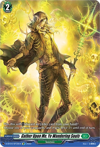 Gather Upon Me Ye Wandering Souls (SP) (430) [D-BT04] - Cardfight Vanguard Single