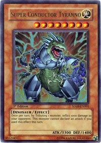 Super Conductor Tyranno (9001) (SD09) - YuGiOh Single