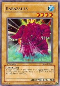 Kabazauls (9002) (SD09) - YuGiOh Single