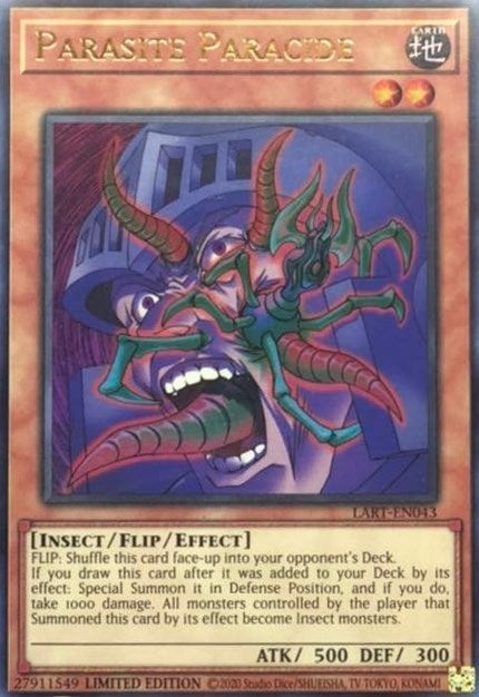 Parasite Paracide (43) (LART) - YuGiOh Single