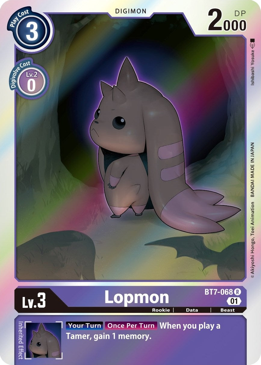 Lopmon (7068) [BT07] - Digimon Card Game Single