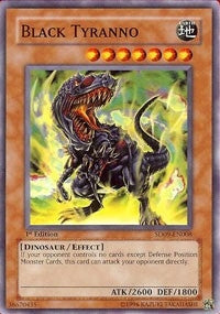 Black Tyranno (9008) (SD09) - YuGiOh Single
