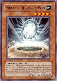 Miracle Jurassic Egg (9015) (SD09) - YuGiOh Single