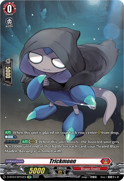 Trickmoon (SP) (403) [D-BT04] - Cardfight Vanguard Single
