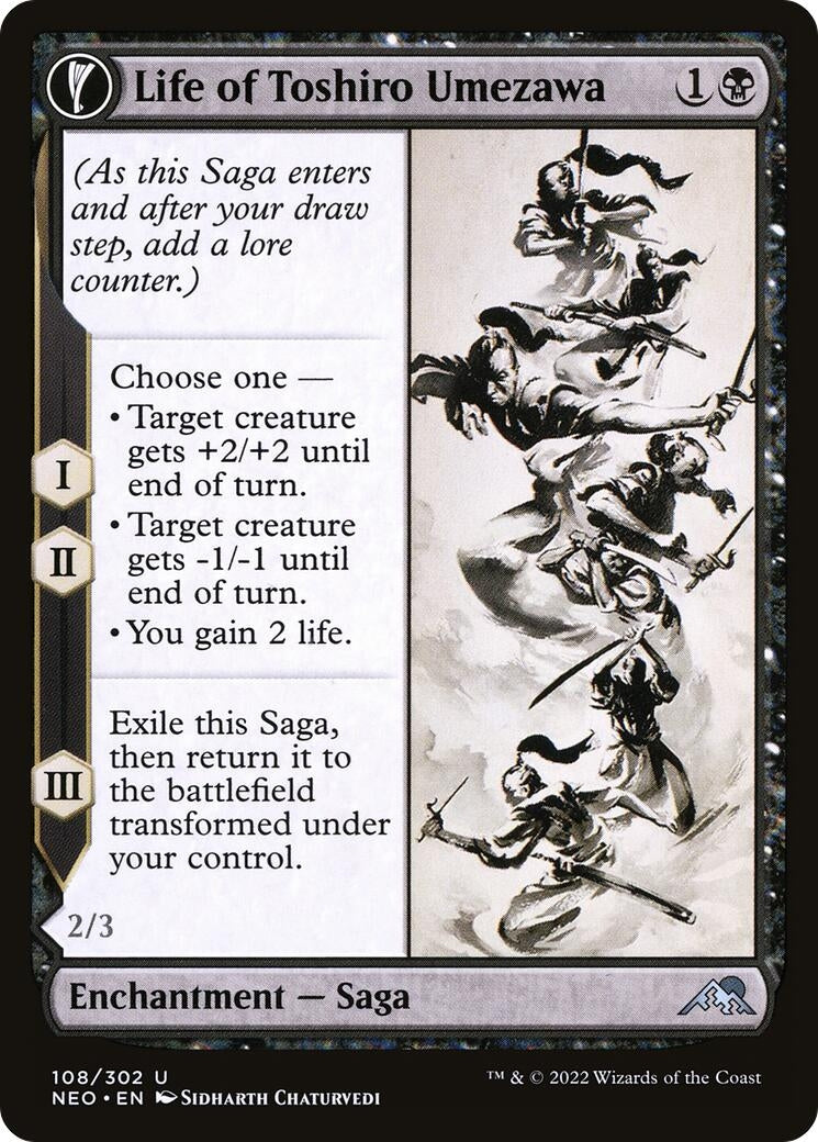 Life of Toshiro Umezawa (108) [NEO] - MTG Single
