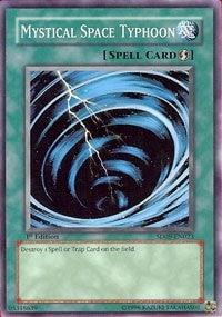 Mystical Space Typhoon (9023) (SD09) - YuGiOh Single