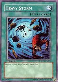 Heavy Storm (9025) (SD09) - YuGiOh Single