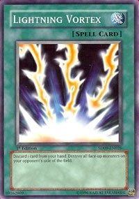 Lightning Vortex (9026) (SD09) - YuGiOh Single