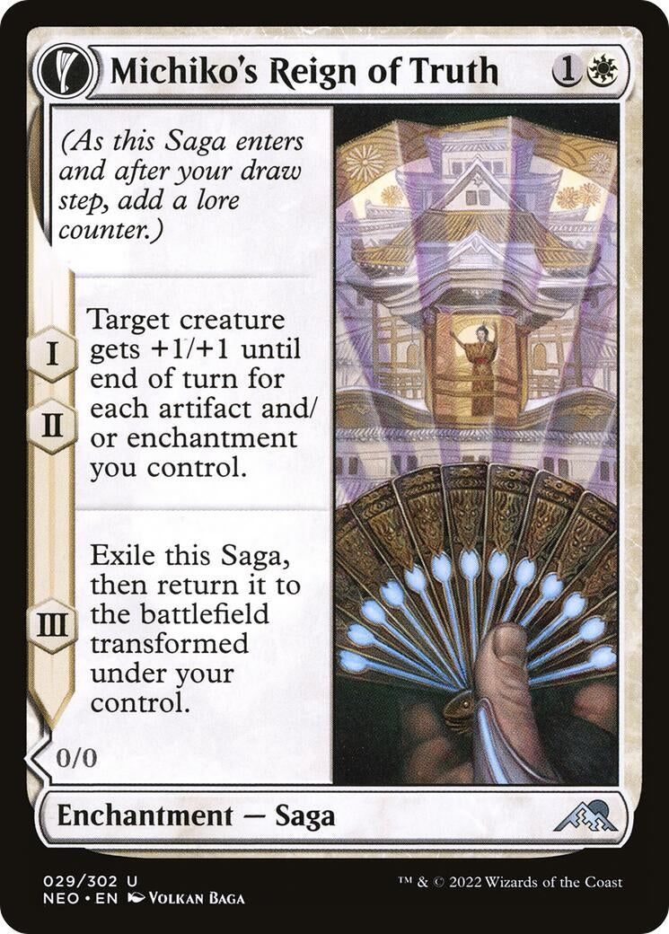 Michiko’s Reign of Truth (29) [NEO] - MTG Single