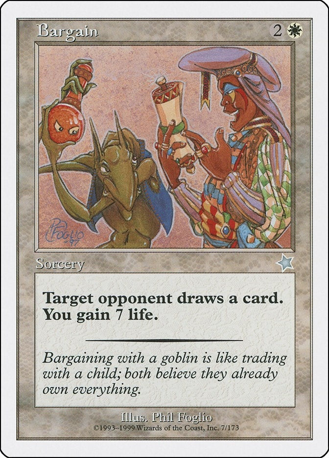 Bargain (7) [S99] - MTG Single