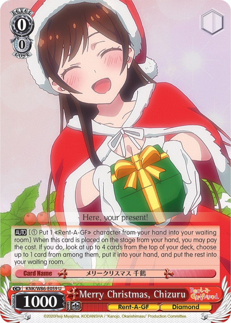 Merry Christmas Chizuru (86059) [KNK/W86] - Weiss Schwarz Single