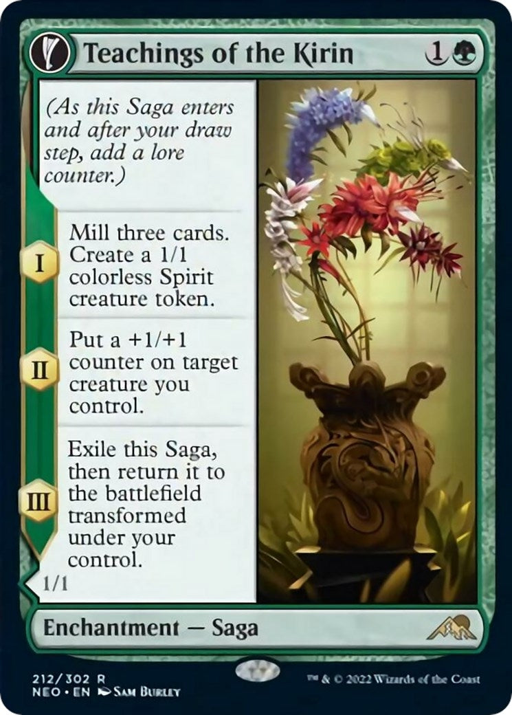 Teachings of the Kirin (212) [NEO] - MTG Single