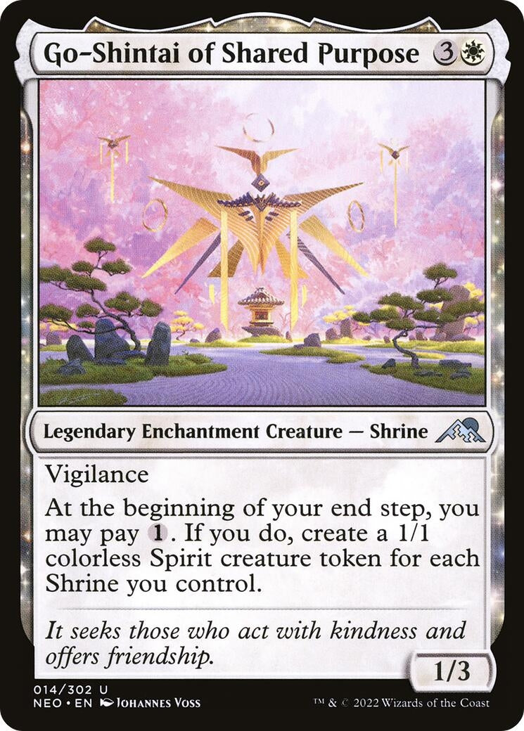 Go-Shintai of Shared Purpose (14) [NEO] - MTG Single