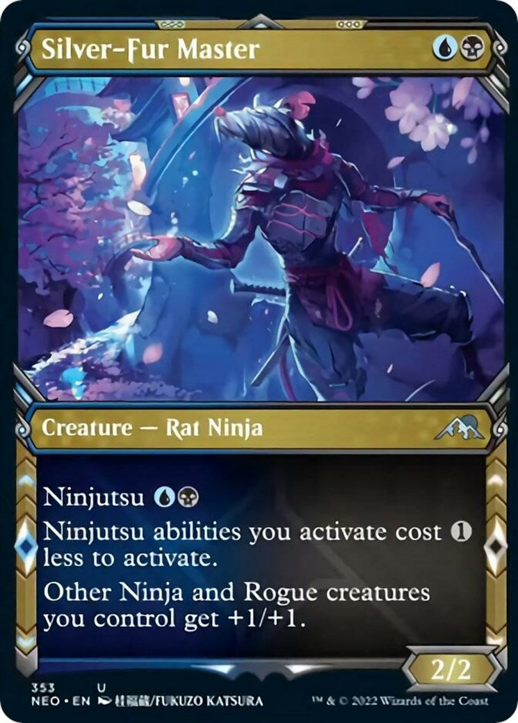 Silver-Fur Master (Showcase) (353) [NEO] - MTG Single