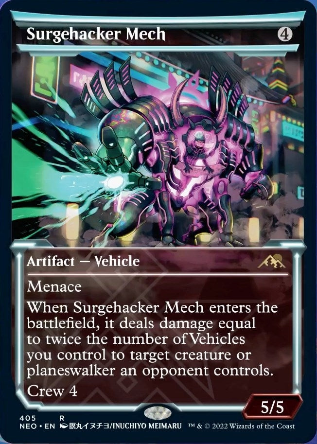 Surgehacker Mech (Showcase) (405) [NEO] - MTG Single
