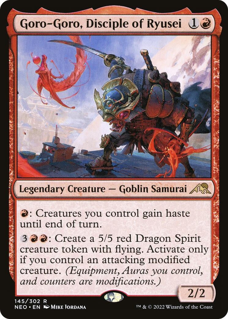 Goro-Goro Disciple of Ryusei (145) [NEO] - MTG Single