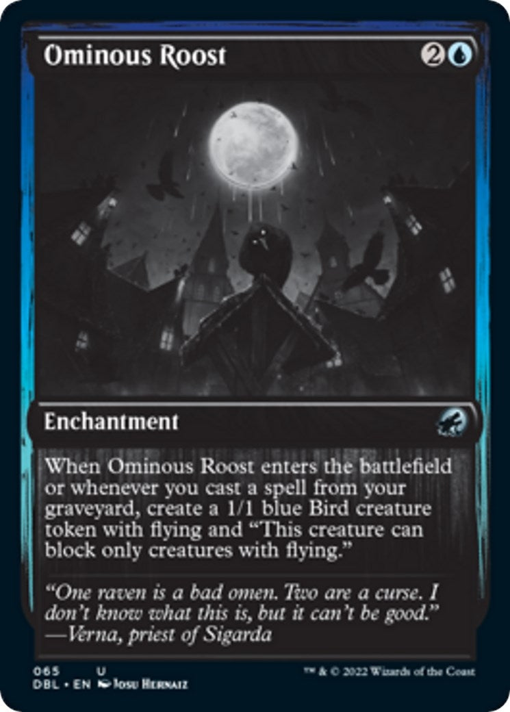 Ominous Roost (65) [DBL] - MTG Single