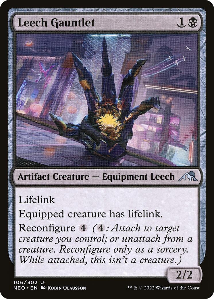 Leech Gauntlet (106) [NEO] - MTG Single