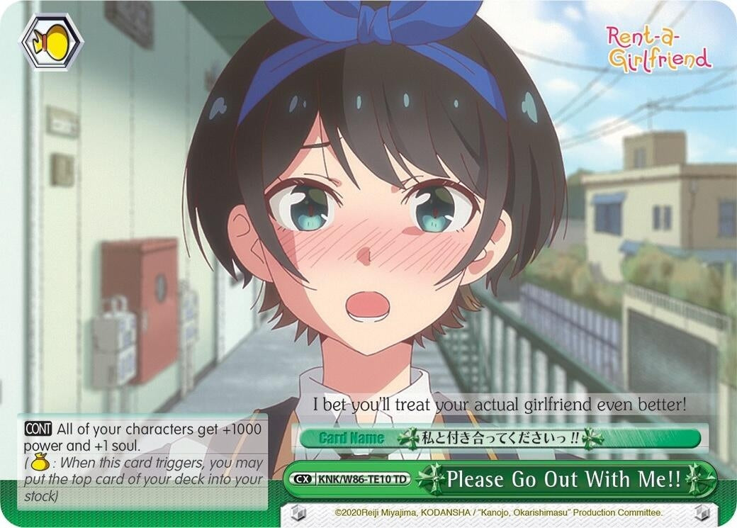 Please Go Out With Me!! (8610) [KNK/W86] - Weiss Schwarz Single