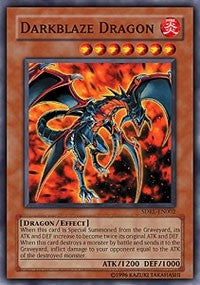 Darkblaze Dragon (2) (SDRL) - YuGiOh Single
