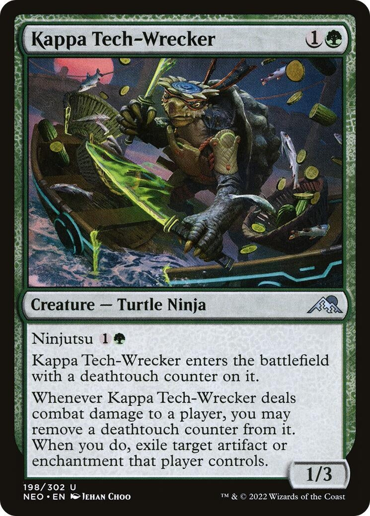 Kappa Tech-Wrecker (198) [NEO] - MTG Single