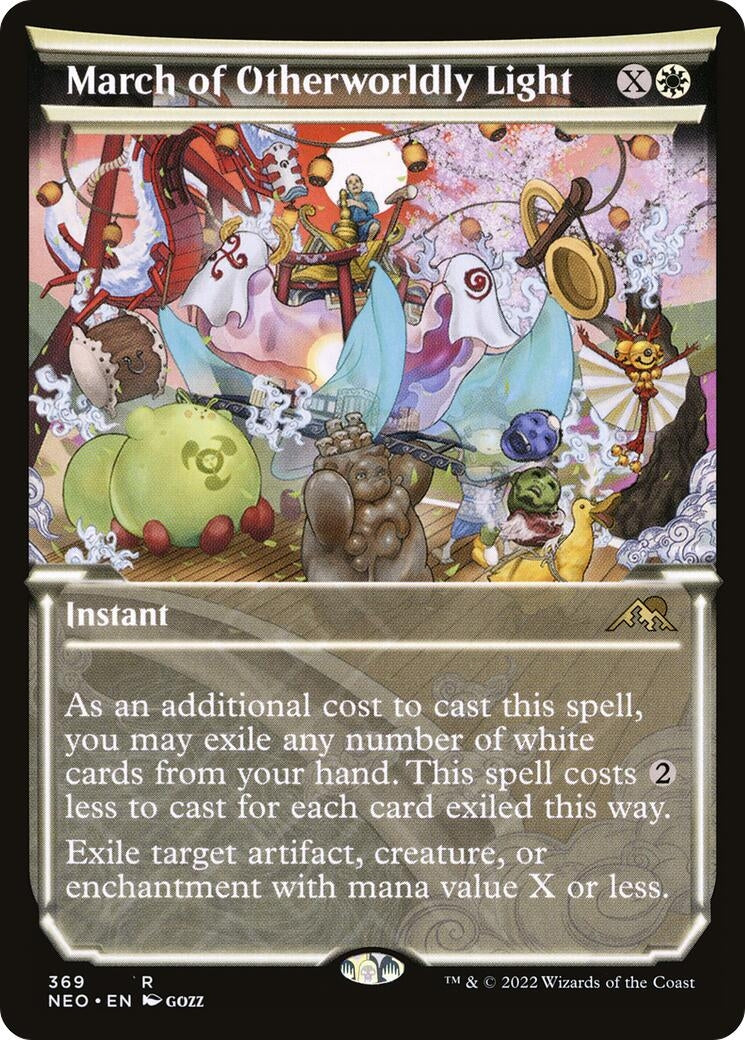 March of Otherworldly Light (Showcase) (369) [NEO] - MTG Single