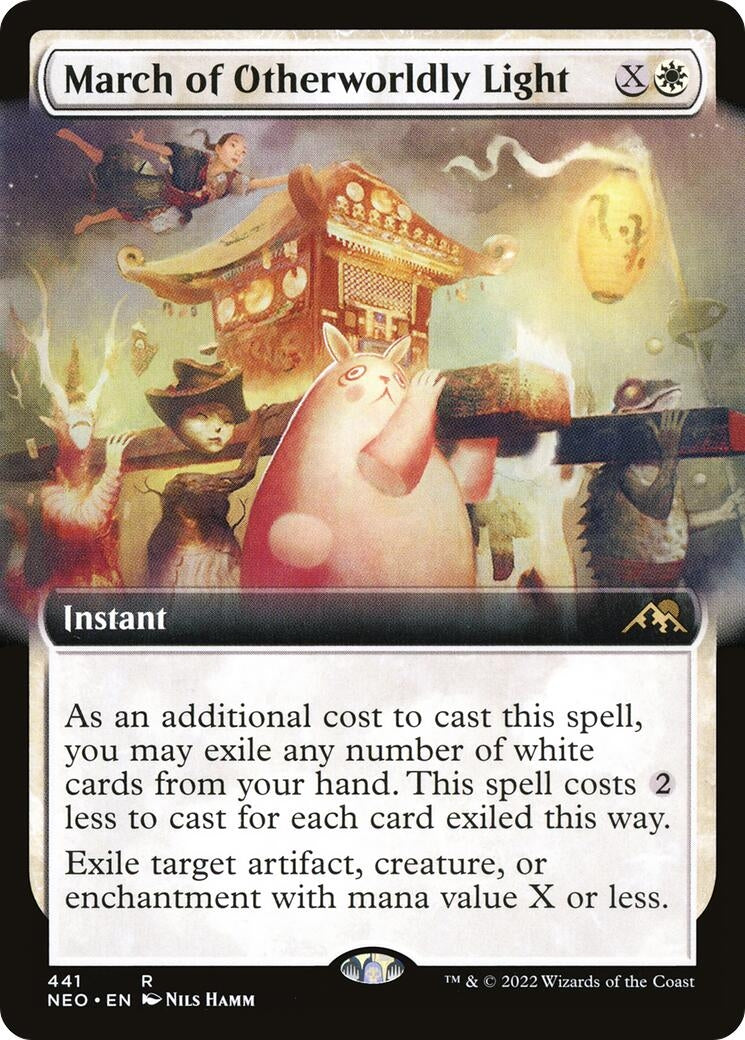 March of Otherworldly Light (Extended Art) (441) [NEO] - MTG Single