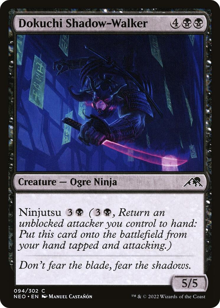 Dokuchi Shadow-Walker (94) [NEO] - MTG Single