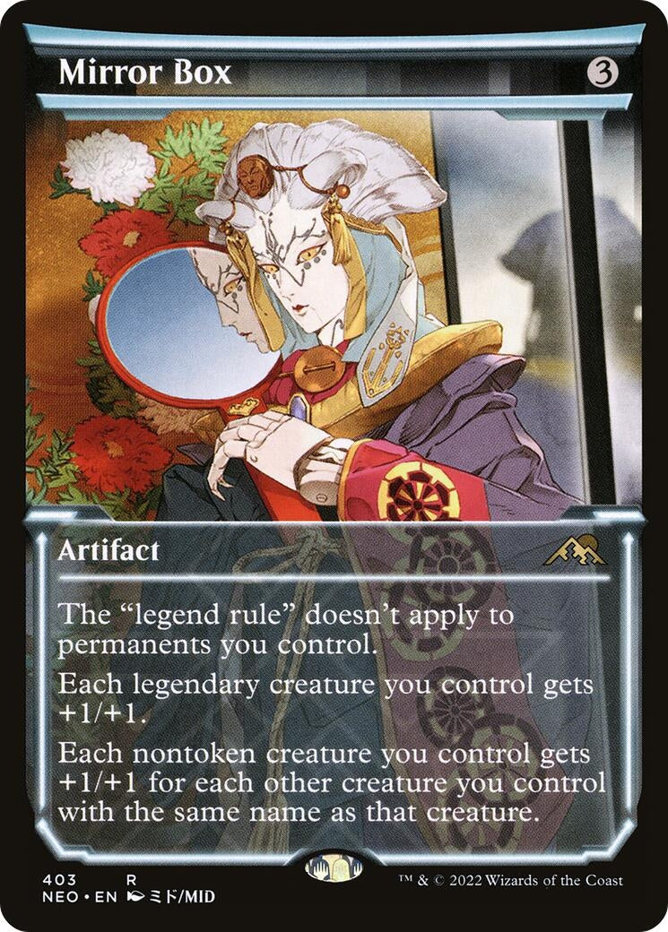 Mirror Box (Showcase) (403) [NEO] - MTG Single