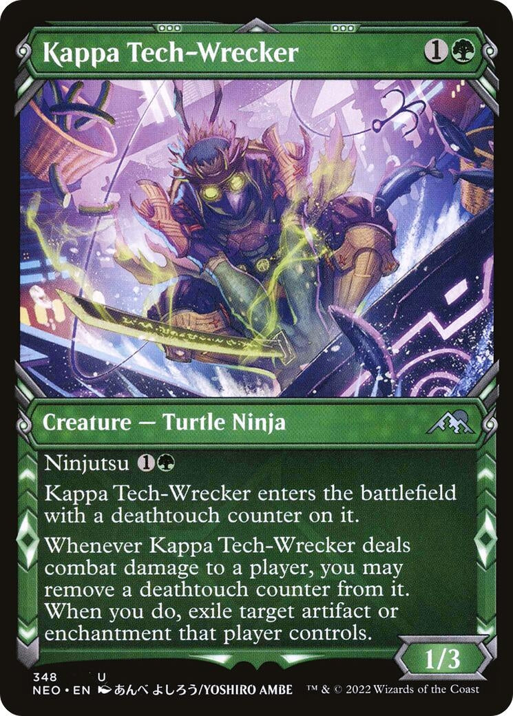 Kappa Tech-Wrecker (Showcase) (348) [NEO] - MTG Single