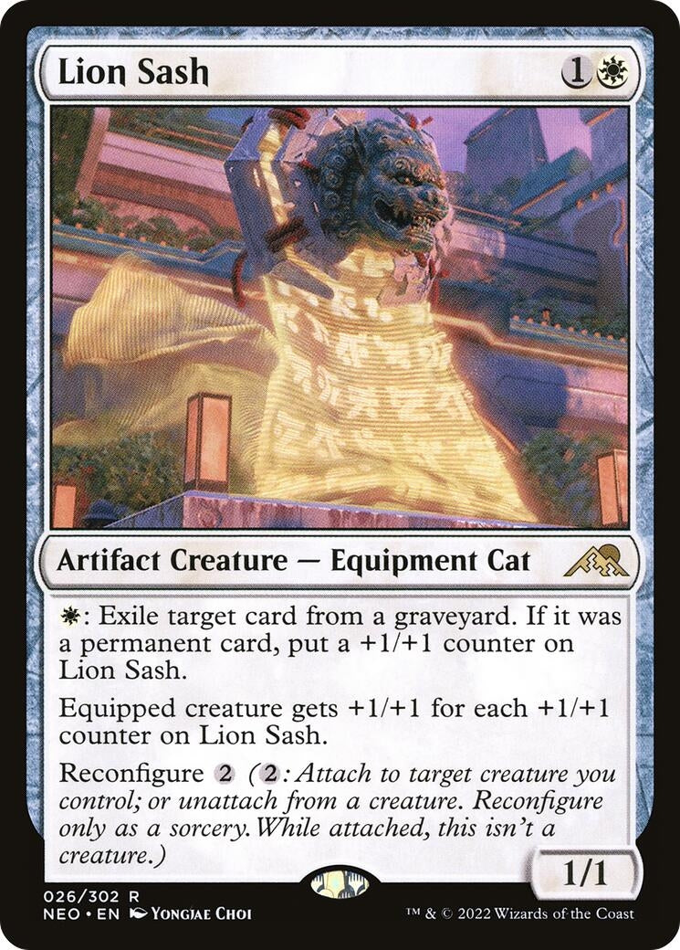 Lion Sash (26) [NEO] - MTG Single