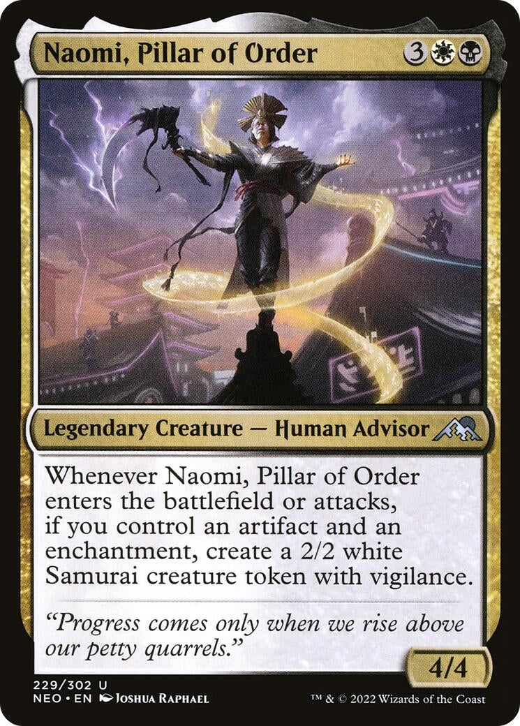 Naomi Pillar of Order (229) [NEO] - MTG Single