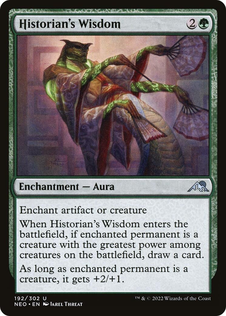 Historian’s Wisdom (192) [NEO] - MTG Single