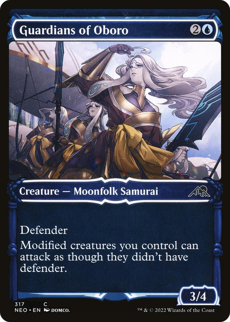Guardians of Oboro (Showcase) (317) [NEO] - MTG Single