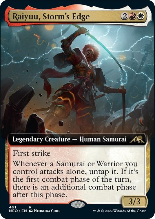 Raiyuu Storm’s Edge (Extended Art) (491) [NEO] - MTG Single