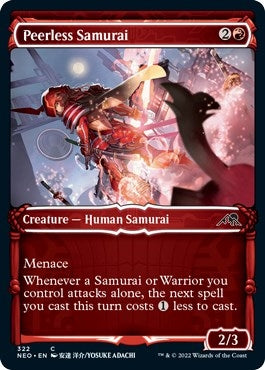 Peerless Samurai (Showcase) (322) [NEO] - MTG Single