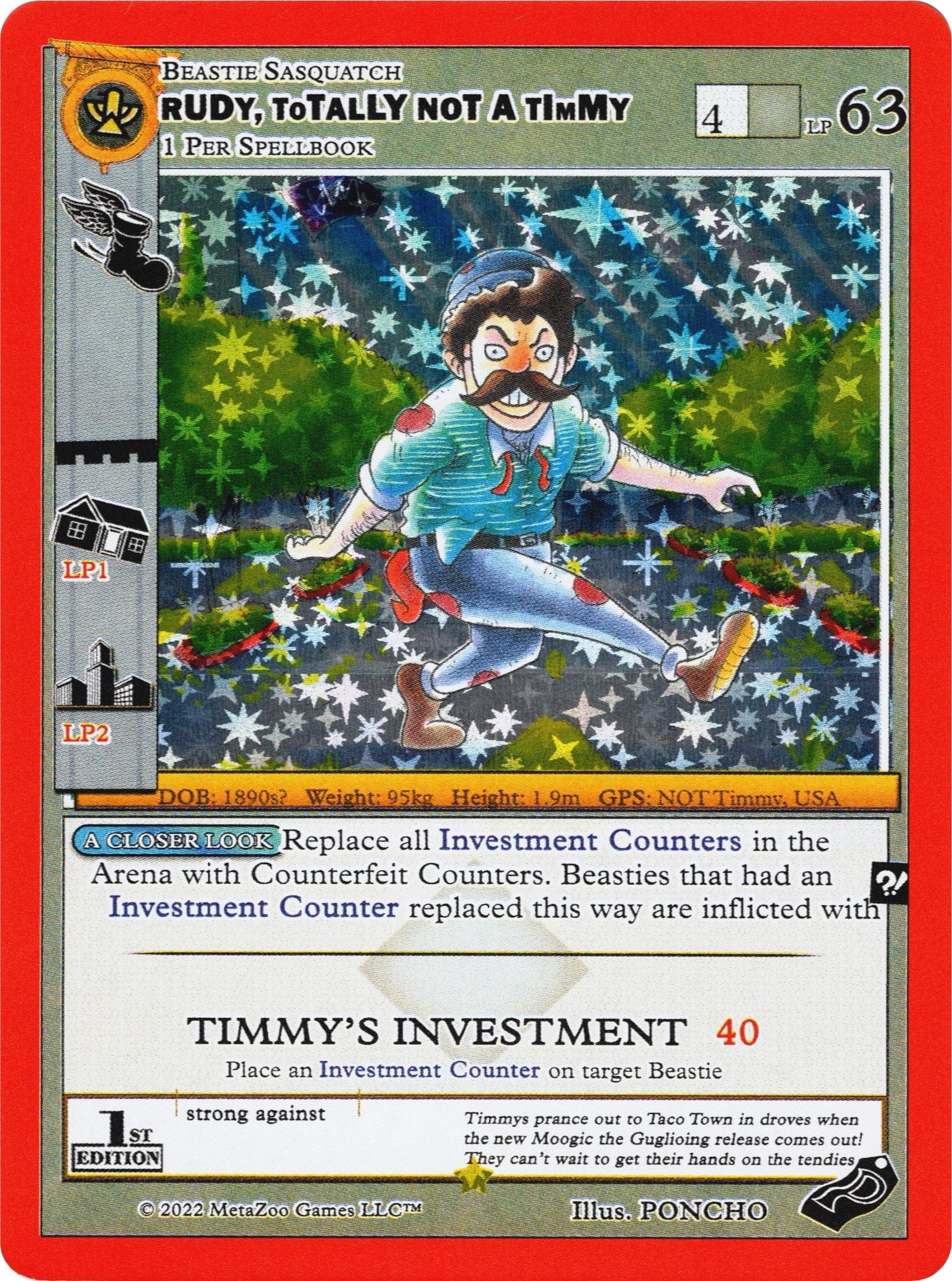 Rudy Totally Not a Timmy (MISC) - MetaZoo Single