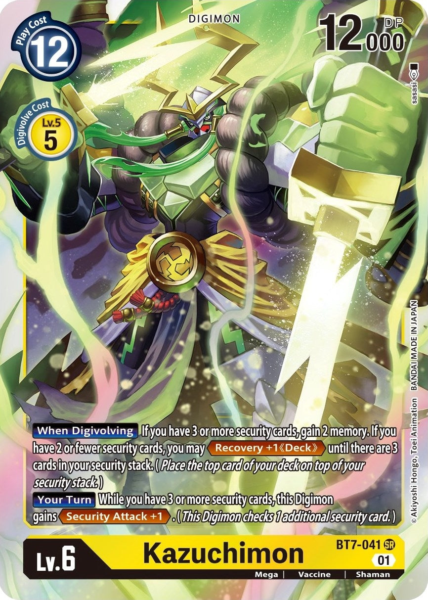 Kazuchimon (7041) [BT07] - Digimon Card Game Single