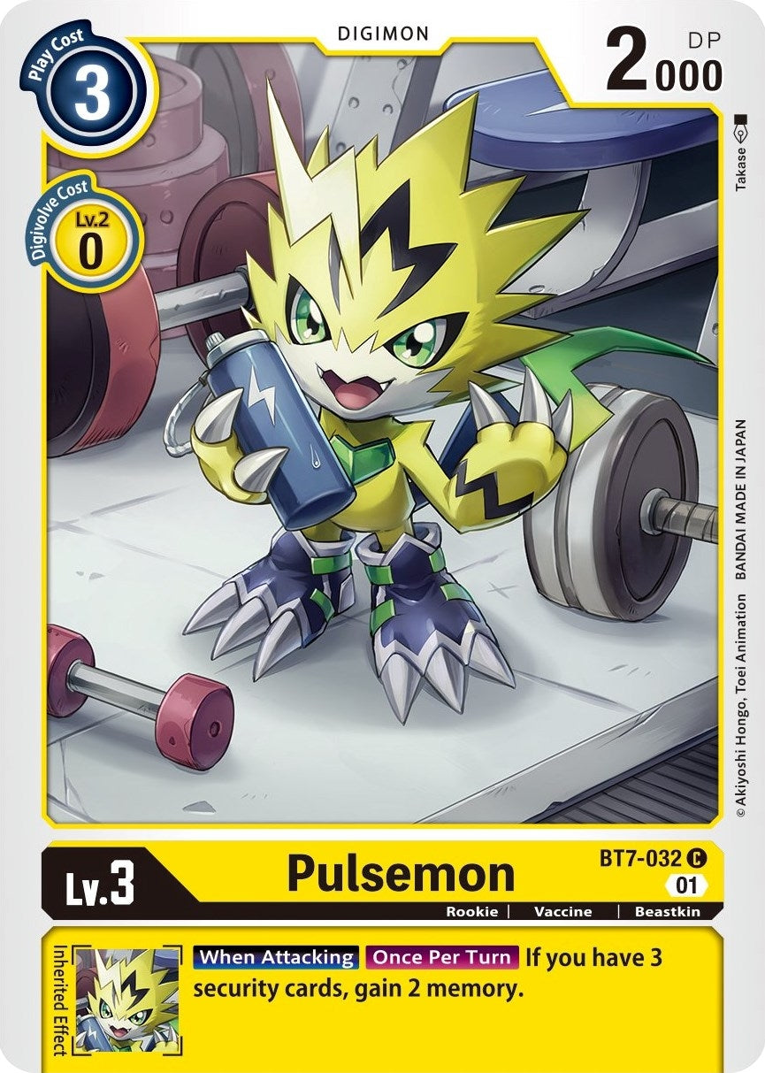 Pulsemon (7032) [BT07] - Digimon Card Game Single