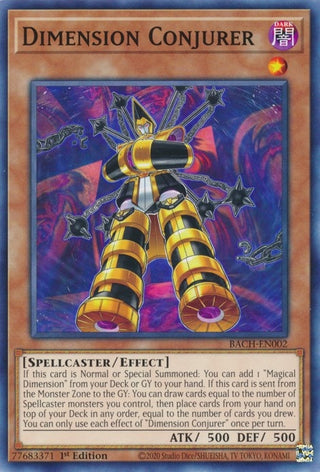 Dimension Conjurer (2) (BACH) - YuGiOh Single