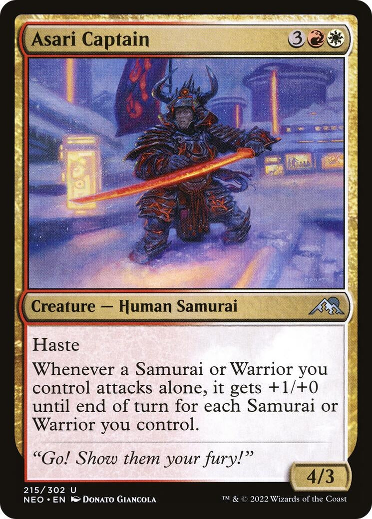 Asari Captain (215) [NEO] - MTG Single