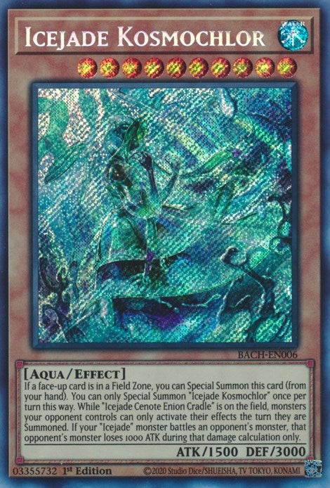 Icejade Kosmochlor (6) (BACH) - YuGiOh Single