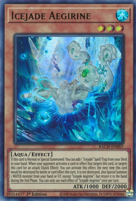Icejade Aegirine (7) (BACH) - YuGiOh Single
