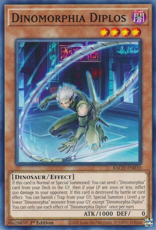 Dinomorphia Diplos (10) (BACH) - YuGiOh Single