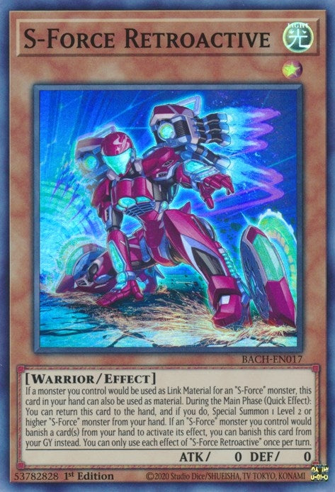 S-Force Retroactive (17) (BACH) - YuGiOh Single