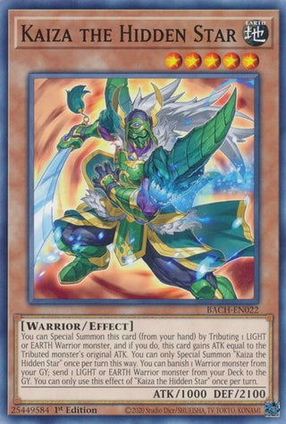 Kaiza the Hidden Star (22) (BACH) - YuGiOh Single