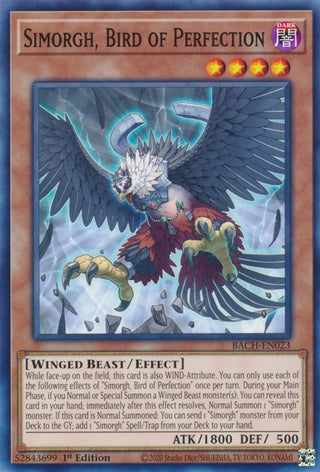Simorgh Bird of Perfection (23) (BACH) - YuGiOh Single