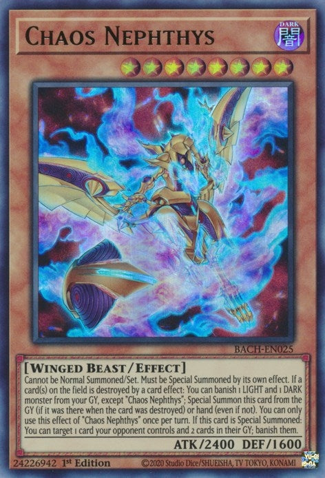 Chaos Nephthys (25) (BACH) - YuGiOh Single