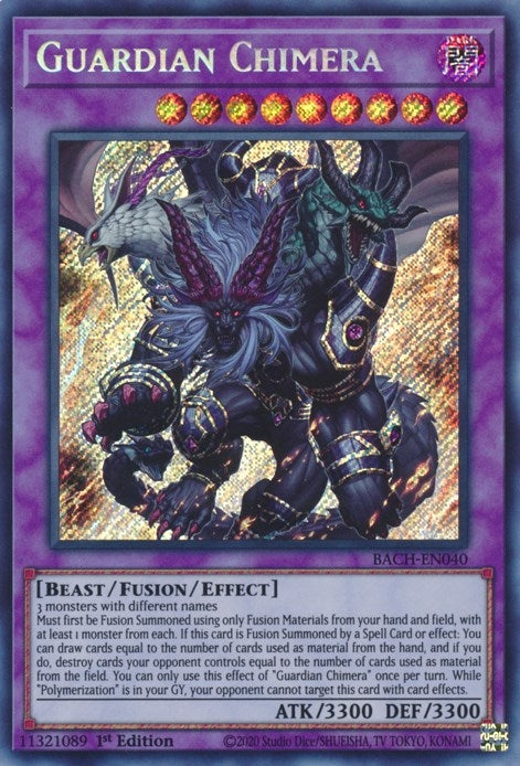 Guardian Chimera (40) (BACH) - YuGiOh Single
