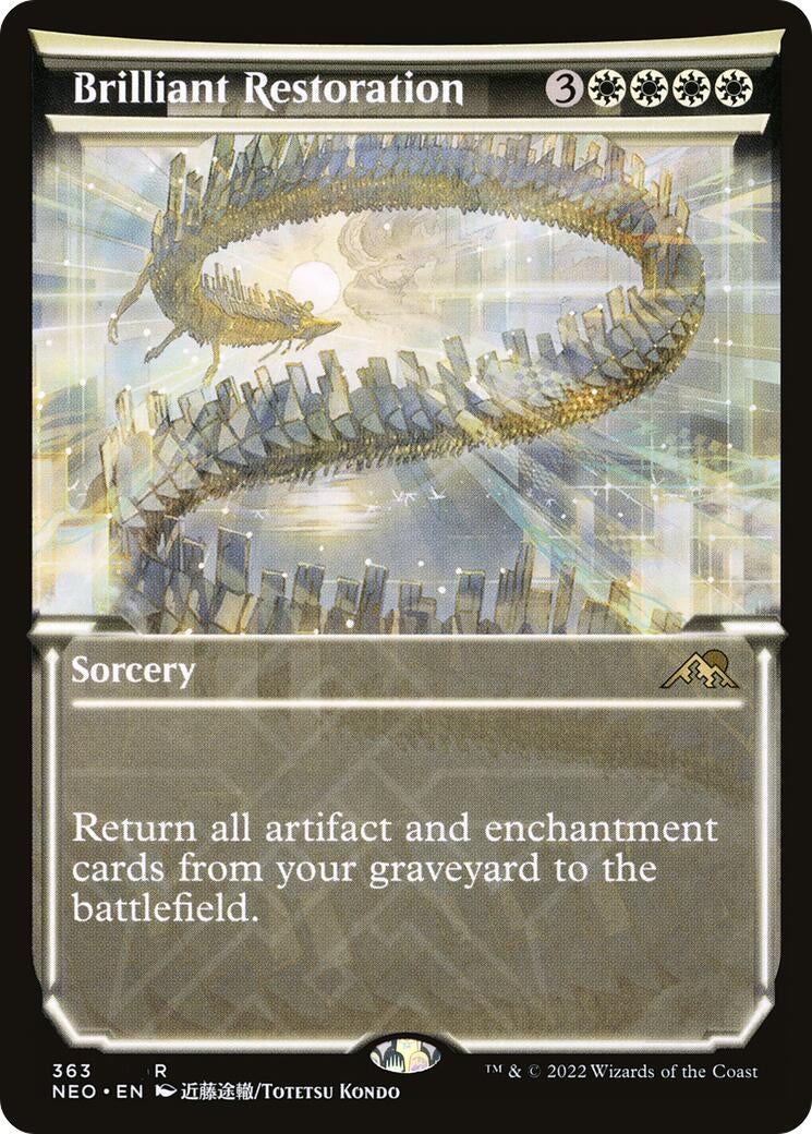 Brilliant Restoration (Showcase) (363) [NEO] - MTG Single